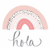 Hola Rainbow Poster Print - Emily Navas