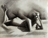 Art Deco Nude - 06-08-22 Poster Print - Corne Akkers