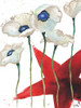 Patriotic Floral IV Poster Print - Elizabeth Medley