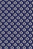 Stitches Blue Pattern Poster Print - Treechild