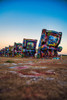 Cadillac Ranch 3 Vertical Poster Print - Will Malone