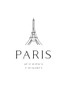 Paris coordinates Poster Print - Blursbyai Rosana Laiz