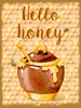 Honey Pot Vertical - Honeycomb Poster Print - Paul Brent