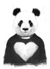 Lovely Panda Poster Print - Balazs Solti
