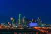 Cityscape Dallas Poster Print - Rachel Lee