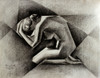 Art Deco Nude - 05-08-22 Poster Print - Corne Akkers