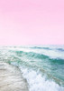 Pink Sky Beach Poster Print - Kathrin Pienaar