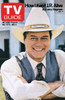 Dallas, Larry Hagman, Tv Guide Cover, November 15-21, 1980. Tv Guide/Courtesy Everett Collection Poster Print