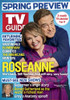 Roseanne, Roseanne Barr And John Goodman, Tv Guide Cover, March 19 - April 1, 2018. Tv Guide/Courtesy Everett Collection Poster Print