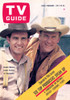 Gunsmoke, From Left: Dennis Weaver, James Arness, Tv Guide Cover, July 20-26, 1963. Ph: Leo Fuchs. Tv Guide/Courtesy Everett Collection Poster Print
