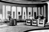 Jeopardy!, Host Alex Trebek With Contestants,, 1984-, � Columbia Tristar Pictures / Courtesy: Everett Collection Poster Print