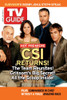 Csi: Crime Scene Investigation, Robert David Hall, Jorja Fox, William Petersen, And Eric Szmanda, Tv Guide Cover, September 25 - October 1, 2005. Tv Guide/Courtesy Everett Collection Poster Print