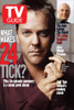 24, Kiefer Sutherland; Inset: Michael Chiklis, Tv Guide Cover, January 4-10, 2003. Tv Guide/Courtesy Everett Collection Poster Print