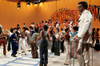Soul Train, Right: Don Cornelius,, 1971-2006. Photo: Howard Bingham/Tv Guide/Courtesy Everett Collection Poster Print