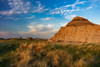 Badlands formations in Theodore Roosevelt National Park-North Dakota-USA Poster Print - Chuck Haney # VARPDXUS35CHA0560