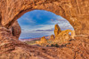Double Arch-Arches National Park-Utah Poster Print - John Ford # VARPDXUS45JFO0151 Double Arch-Arches National Park-Utah Poster Print - John Ford # VARPDXUS45JFO0151