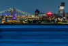 USA-New York New York City skyline at night Poster Print - Hollice Looney # VARPDXUS33HLL0013