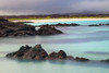 Lava rocks along tranquil shoreline of San Cristobal Island-Galapagos-Ecuador Poster Print - Adam Jones # VARPDXSA07AJE0013