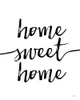 Home Sweet Home Poster Print - Lux + Me Designs # VARPDXLUX632