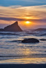 Usa-Oregon-Bandon Bandon Beach-Sunset at the Beach Poster Print - Hollice Looney # VARPDXUS38HLL0176
