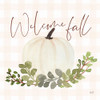 Welcome Fall Pumpkin Poster Print - Lux + Me Designs # VARPDXLUX708