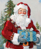 A Frosty Santa Poster Print - Susan Comish # VARPDXSCM200807