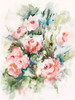 Fresh Pink Florals I Poster Print - Lera # VARPDXLE221A