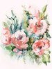 Fresh Pink Florals II Poster Print - Lera # VARPDXLE222A