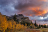 Sunrise clouds over Bear Mountain in Glacier National Park-Montana-USA Poster Print - Chuck Haney # VARPDXUS27CHA4948
