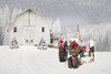 Snowy Country Christmas Wishes Poster Print - Lori Deiter # VARPDXLD3092