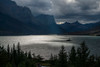 USA-Montana-Glacier National Park Fall storm above St Mary Lake Poster Print - Jaynes Gallery # VARPDXUS27BJY0354