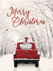 Vintage Merry Christmas Poster Print - Lori Deiter # VARPDXLD3049