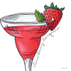 Strawberry Daiquiri Poster Print - Susan Ball # VARPDXSB1073