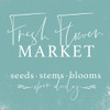 Fresh Flower Market Poster Print - Lux + Me Designs # VARPDXLUX104