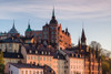 Sweden-Stockholm-view towards Sodermalm neighborhood-sunset Poster Print - Walter Bibikow # VARPDXEU28WBI0520