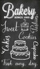 Chalkboard Fresh Bakery Poster Print - Andrea Haase # VARPDX82947