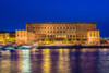 Sweden-Stockholm-Gamla Stan-Old Town-Royal Palace-dusk Poster Print - Walter Bibikow # VARPDXEU28WBI0209