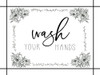 Wash Your Hands Poster Print - Cindy Jacobs # VARPDXCIN3605