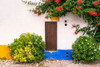 Europe-Portugal-Obidos-Colorful house Poster Print - Jaynes Gallery # VARPDXEU23BJY0071