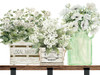 Almond Milk Flowers Poster Print - Cindy Jacobs # VARPDXCIN3479