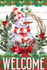 Snowman Christmas Poster Print - Kimberly Allen # VARPDXKARC3030B