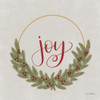 Joy Wreath Poster Print - Lisa Larson # VARPDXLAR475