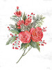 Rose Christmas Botanical Poster Print - Cindy Jacobs # VARPDXCIN3450