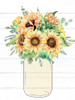 Mason Jar Floral 13 Poster Print - Kimberly Allen # VARPDXKARC2990H