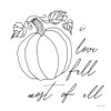 I Love Fall Most of All Poster Print - Cindy Jacobs # VARPDXCIN3414