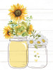 Mason Jar Floral 7 Poster Print - Kimberly Allen # VARPDXKARC2990D