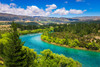 The Clutha River-Central Otago-South Island-New Zealand Poster Print - Russ Bishop # VARPDXAU03RBS0282