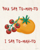 Tomato Toss II Poster Print - Janelle Penner # VARPDX77698
