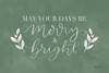 Green Christmas I Poster Print - Becky Thorns # VARPDX73290