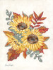 Sunflower Fall Foliage Poster Print - Sara Baker # VARPDXBAKE286
